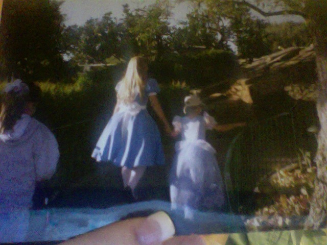 A true story of a former cast Member was Alice at #disneyland. 